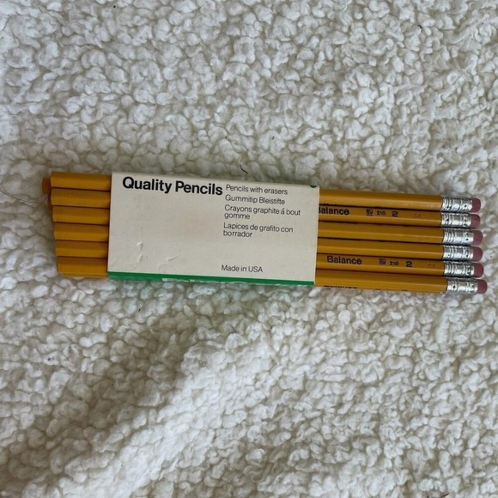 Vintage ~1980's Faber-Castell No.3 SV 210 Balance Pencils Unsharpened‎ New